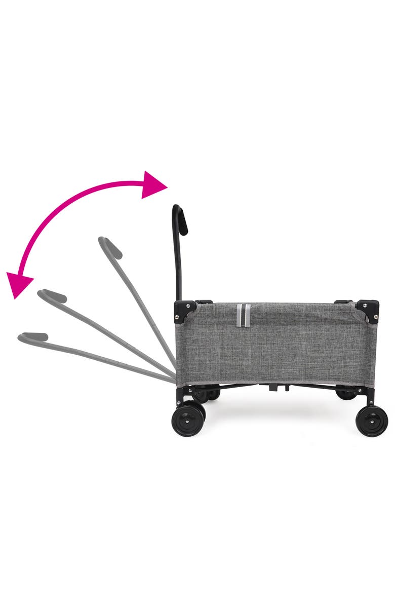 509 Crew Little Wagon, Melange Folding Pull Along Cart, Alternate, color, Multicolored