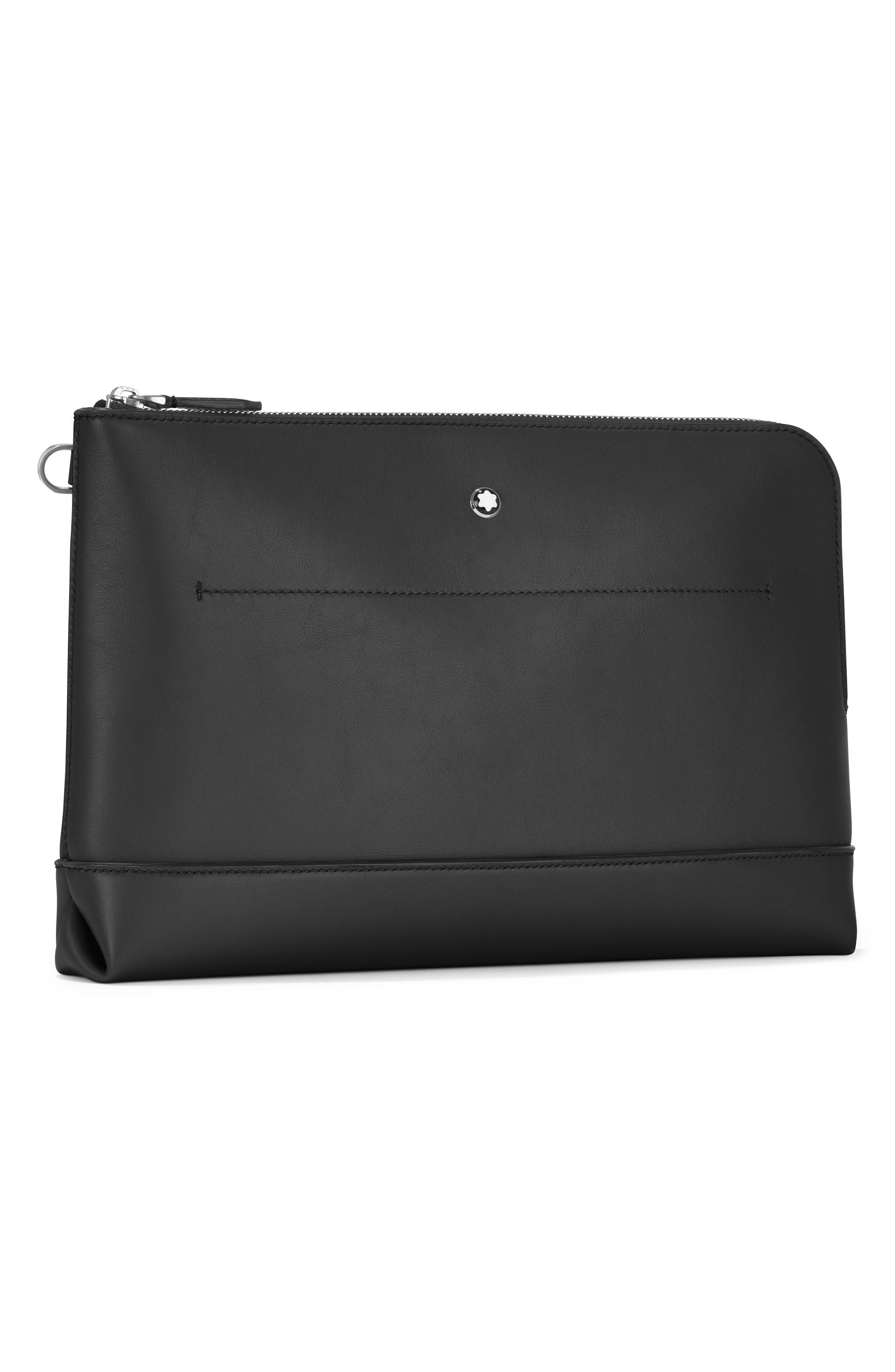 Montblanc Meisterstück Soft Leather Pouch, Alternate, color, 