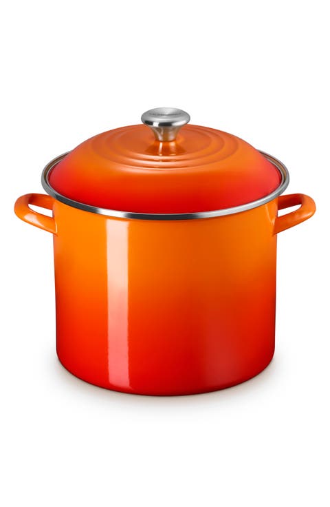 Enameled Stainless Steel Stockpot