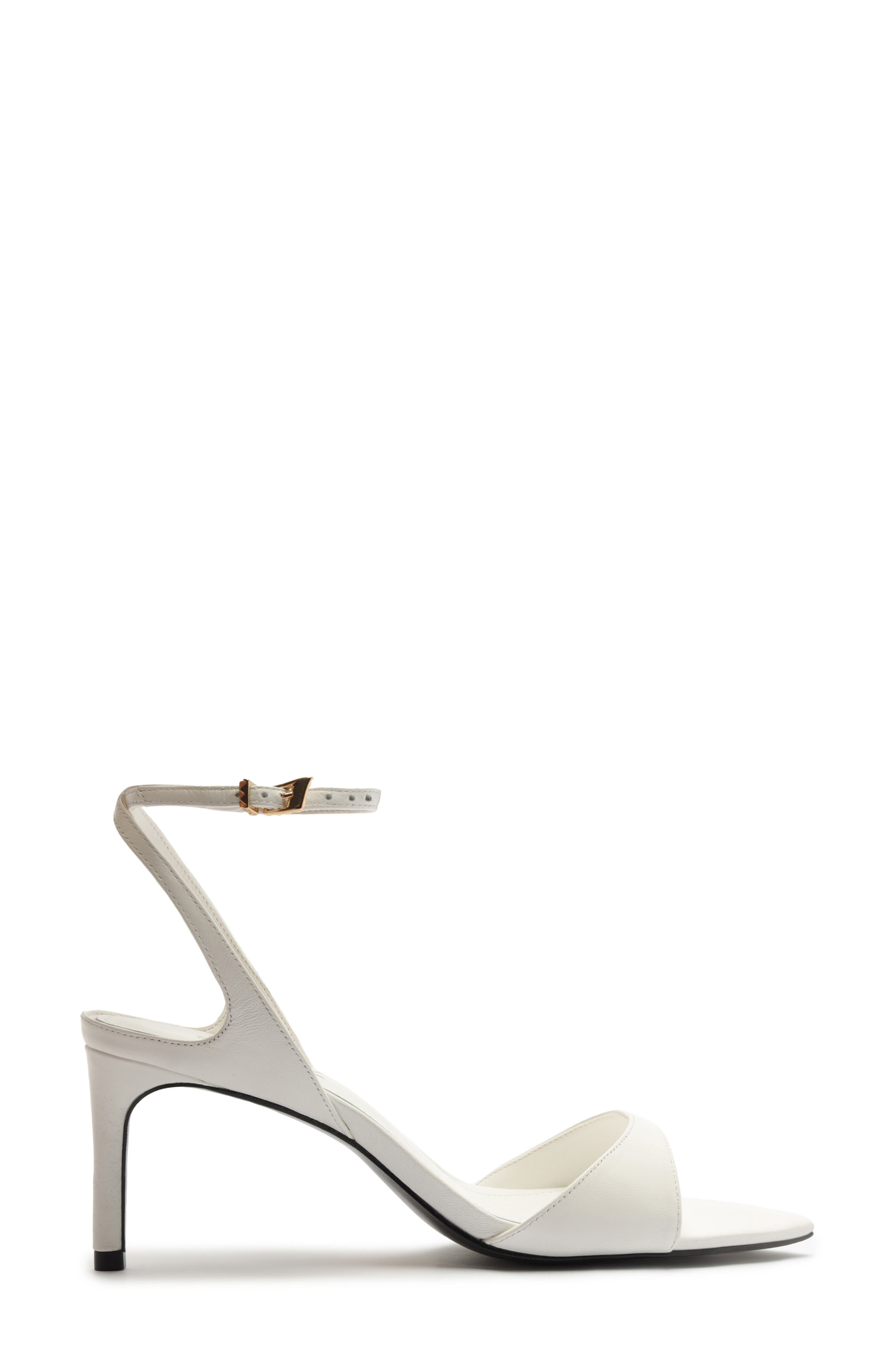 Zosia Ankle Strap Sandal, Alternate, color, WHITE