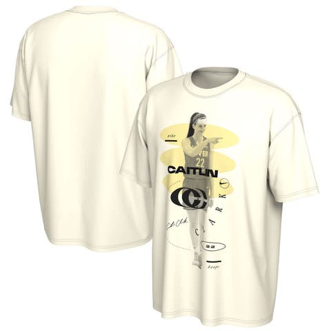Unisex Nike Caitlin Clark White Indiana Fever CC Logo T-Shirt