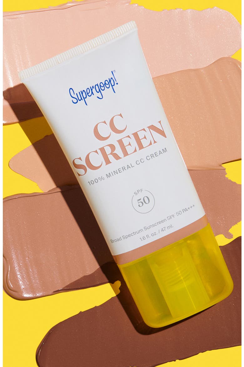 Supergoop! CC Screen 100% Mineral CC Cream SPF 50, Alternate, color, 100C