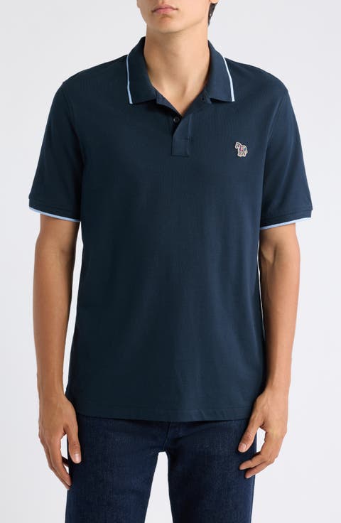 Zebra Logo Organic Cotton Polo
