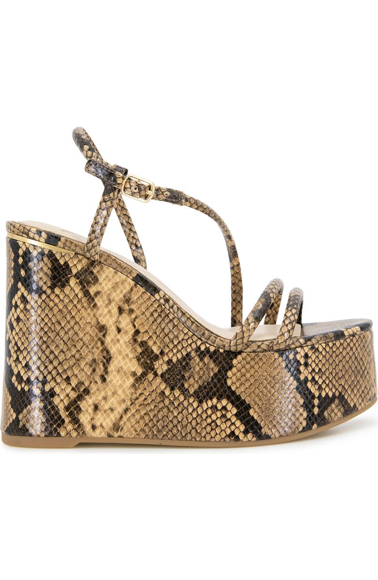 Kenneth Cole New York Tatiana Platform Wedge Sandal, Alternate, color,