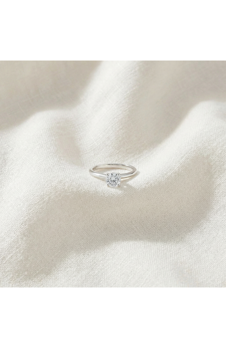 Bliss Diamond 1/2ct Lab Grown Diamond Solitaire Engagement Ring 14k Gold, Alternate, color, 14K White Gold