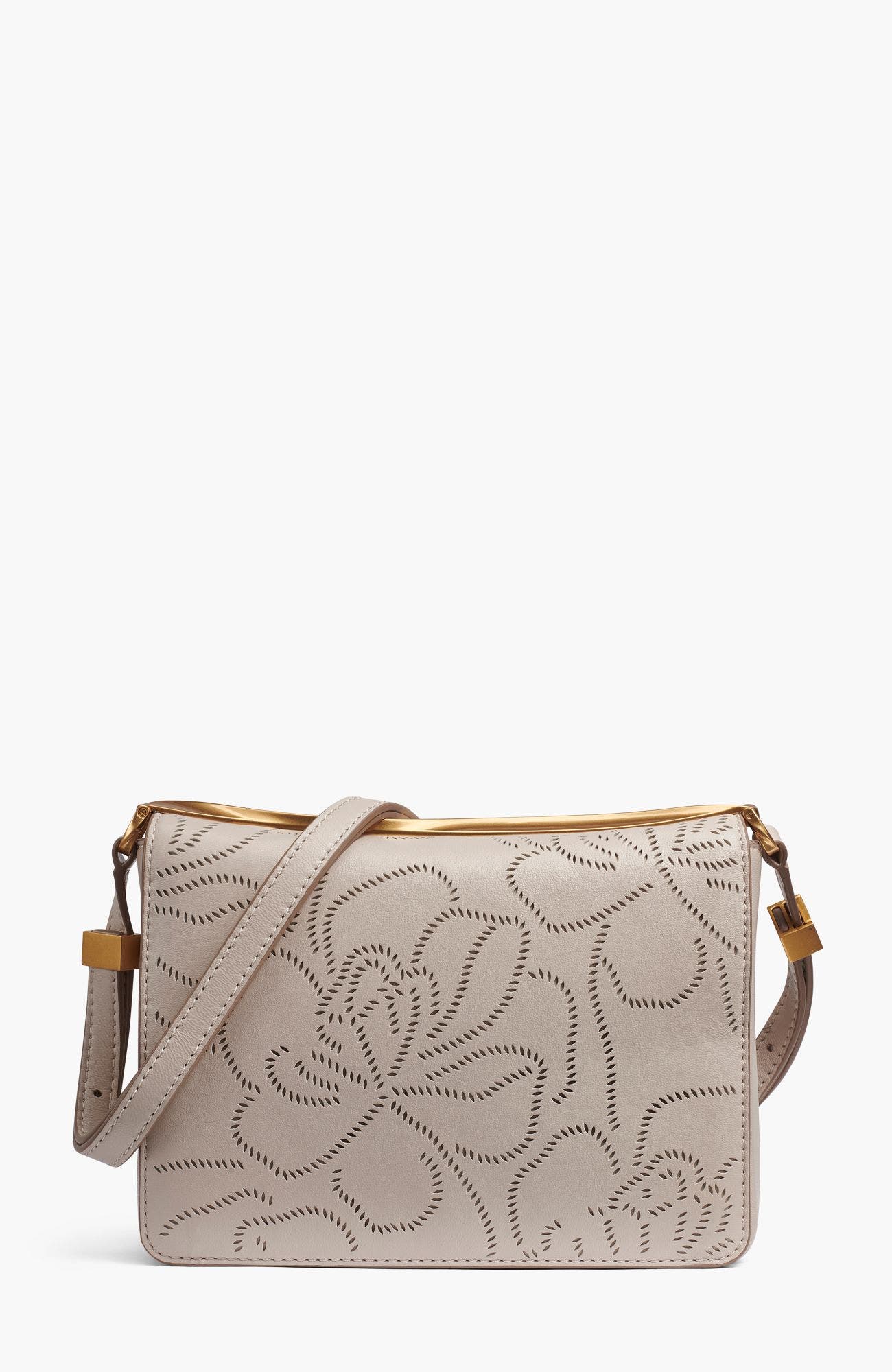 Jericho Floral Perf Shoulder, Main, color, Sand