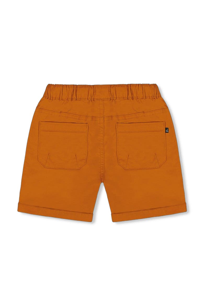 Boy's Stretch Twill Short Vibrant Orange, Alternate, color, Vibrant Orange