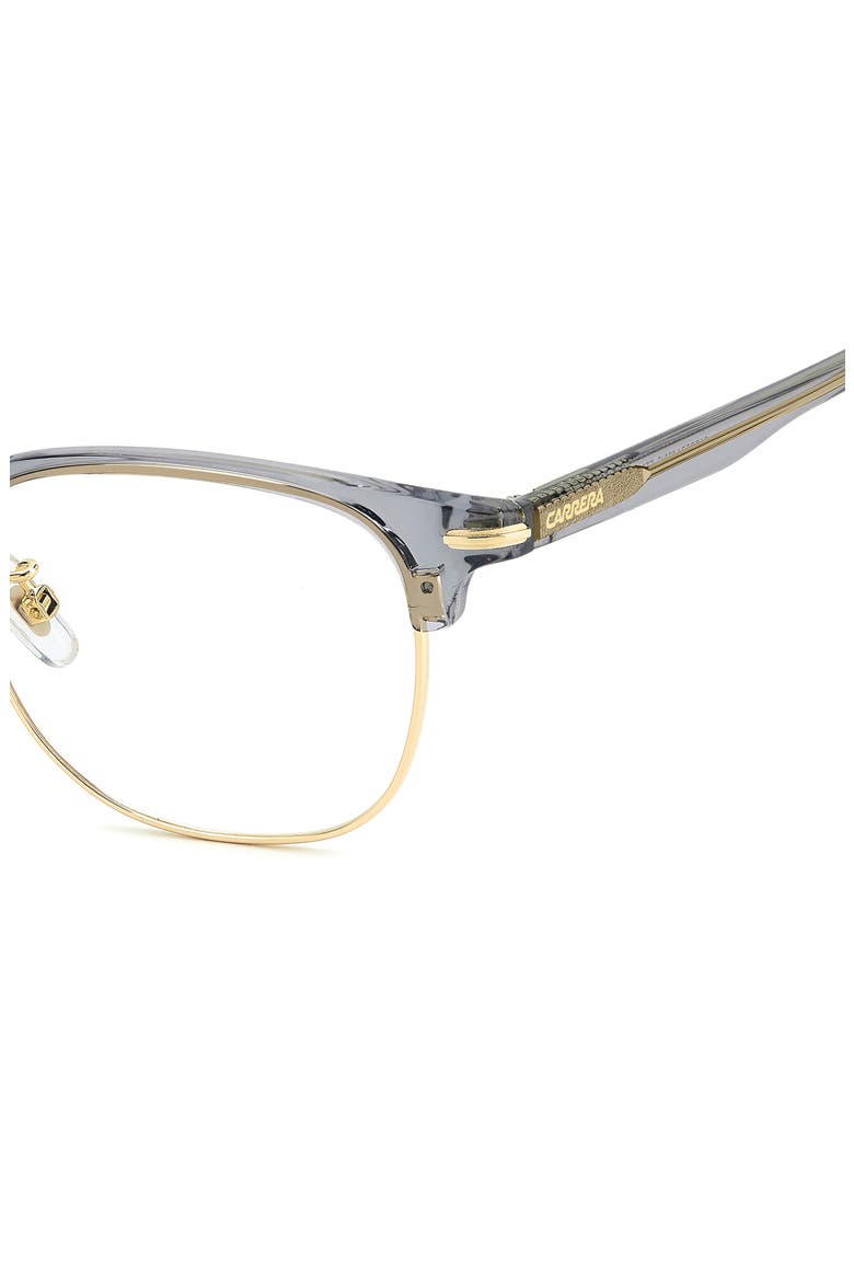 50mm Rectangular Optical Glasses, Alternate, color, GREY GOLD