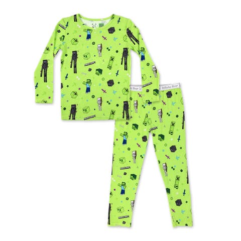 Kids' Minecraft Mob Squad Set of 2 Piece Pajamas (Toddler, Little Kid & Big Kid)