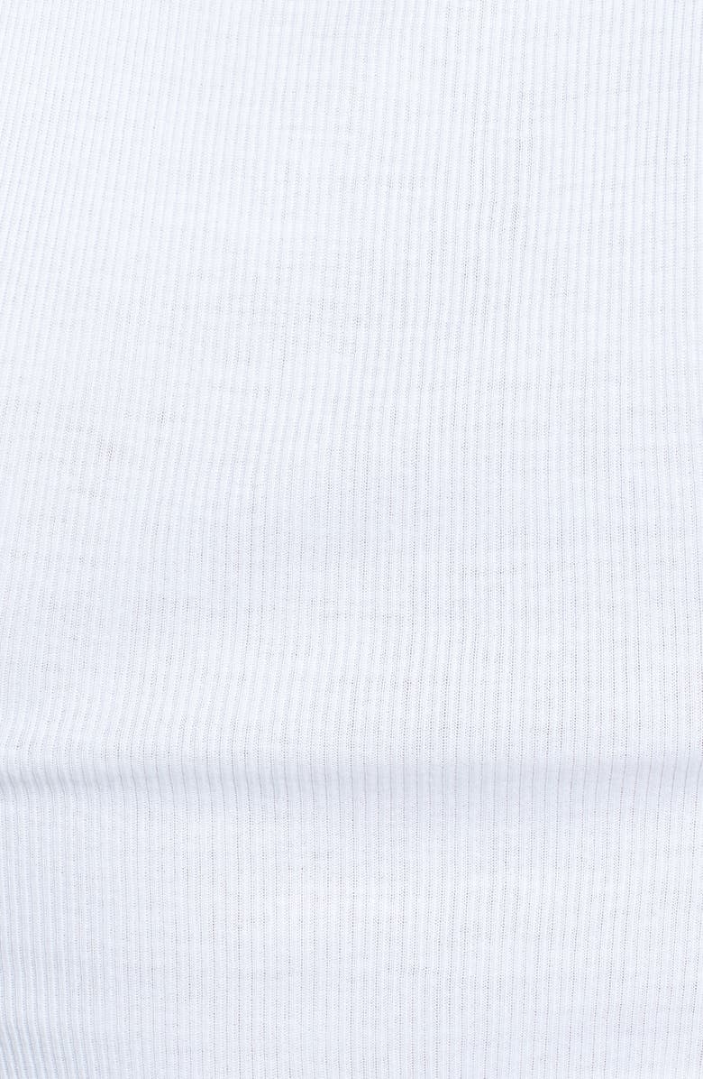 Nordstrom 4-Pack Supima<sup>®</sup> Cotton Athletic Tanks, Alternate, color, White