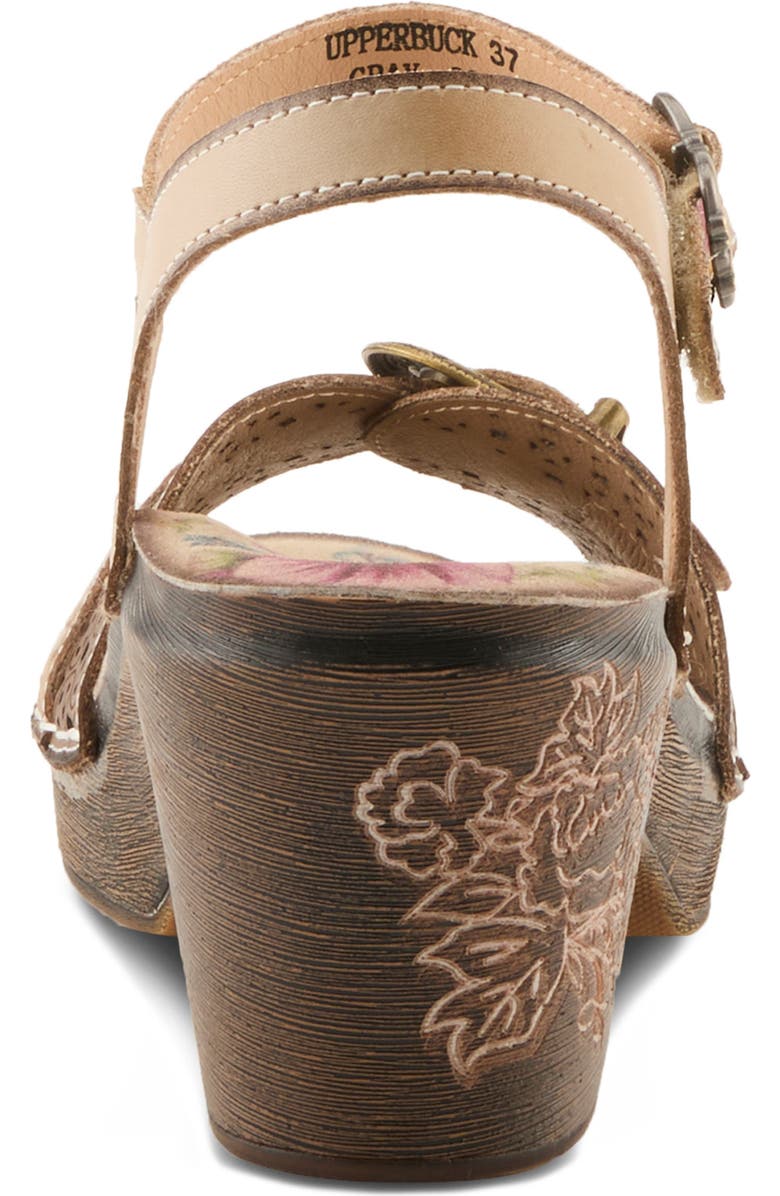 L'Artiste by Spring Step Upperbuck Sandal, Alternate, color, Grey Multi