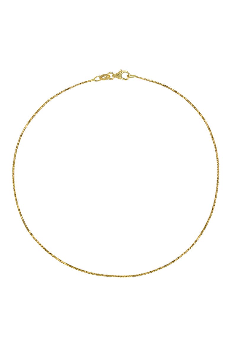 14K Gold Chain Anklet (Nordstrom Exclusive), Main, color, 14K YELLOW GOLD