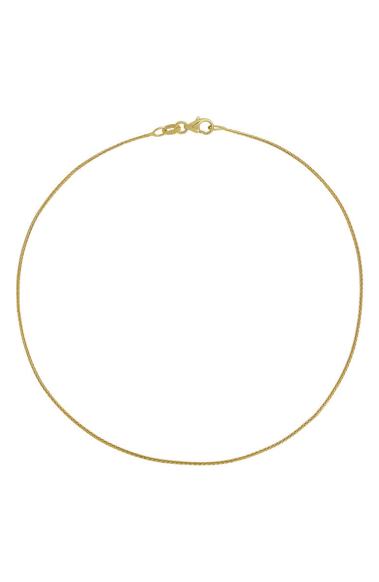 Bony Levy 14K Gold Chain Anklet, Main, color, 14K Yellow Gold