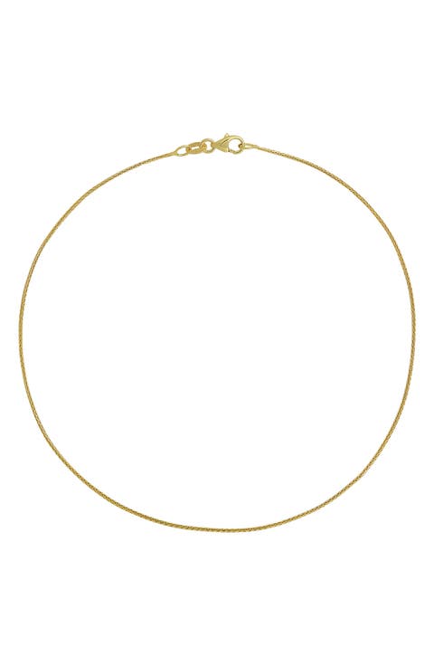 14K Gold Chain Anklet (Nordstrom Exclusive)
