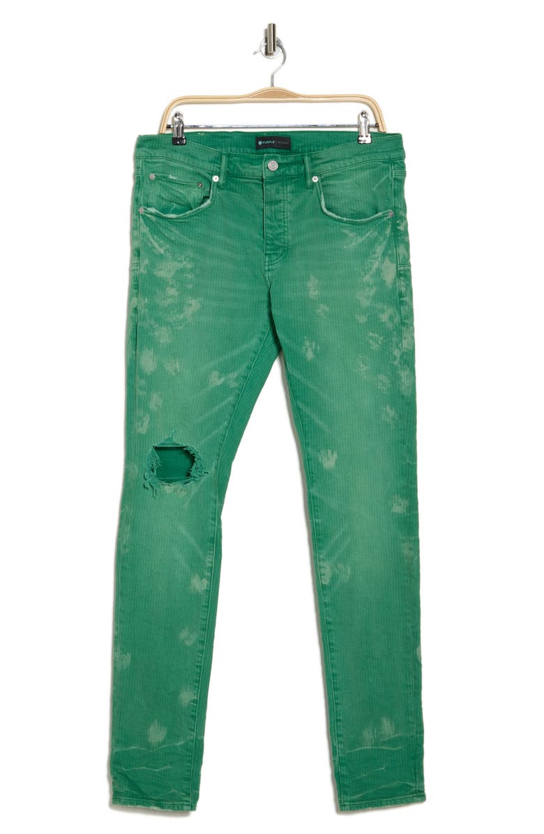 PURPLE BRAND Distressed Skinny Jeans, Alternate, color, 