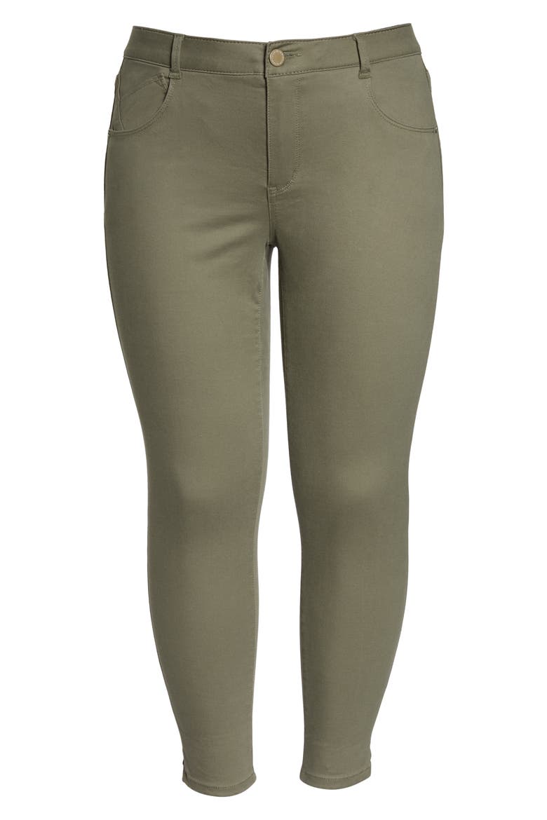 'Ab'Solution High Waist Ankle Skinny Pants, Alternate, color, LOK LAUREL