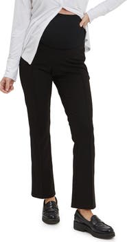 Nom Maternity London Maternity Tailored Over-the-Belly Pants