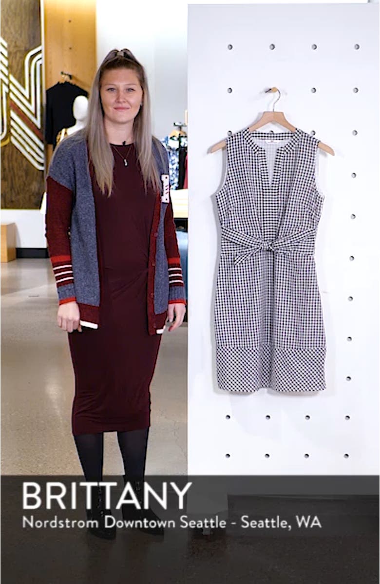 Gingham Shift Dress, sales video thumbnail