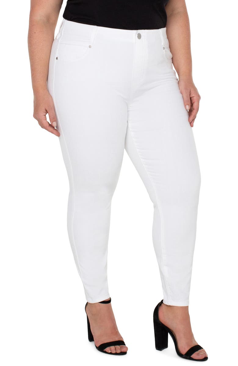 Liverpool Los Angeles Gia Glider Pull-On Ankle Skinny Jeans, Alternate, color, 