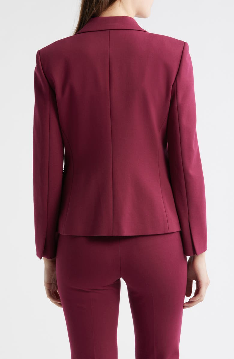 Theory One-Button Jacket, Alternate, color, Berry