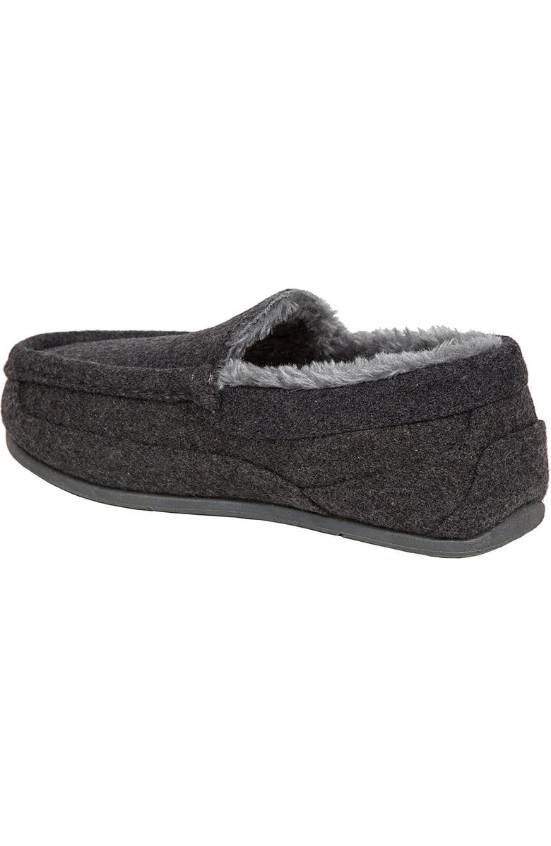 Deer Stags Lil' Spun Faux Fur Lined Slipper, Alternate, color,