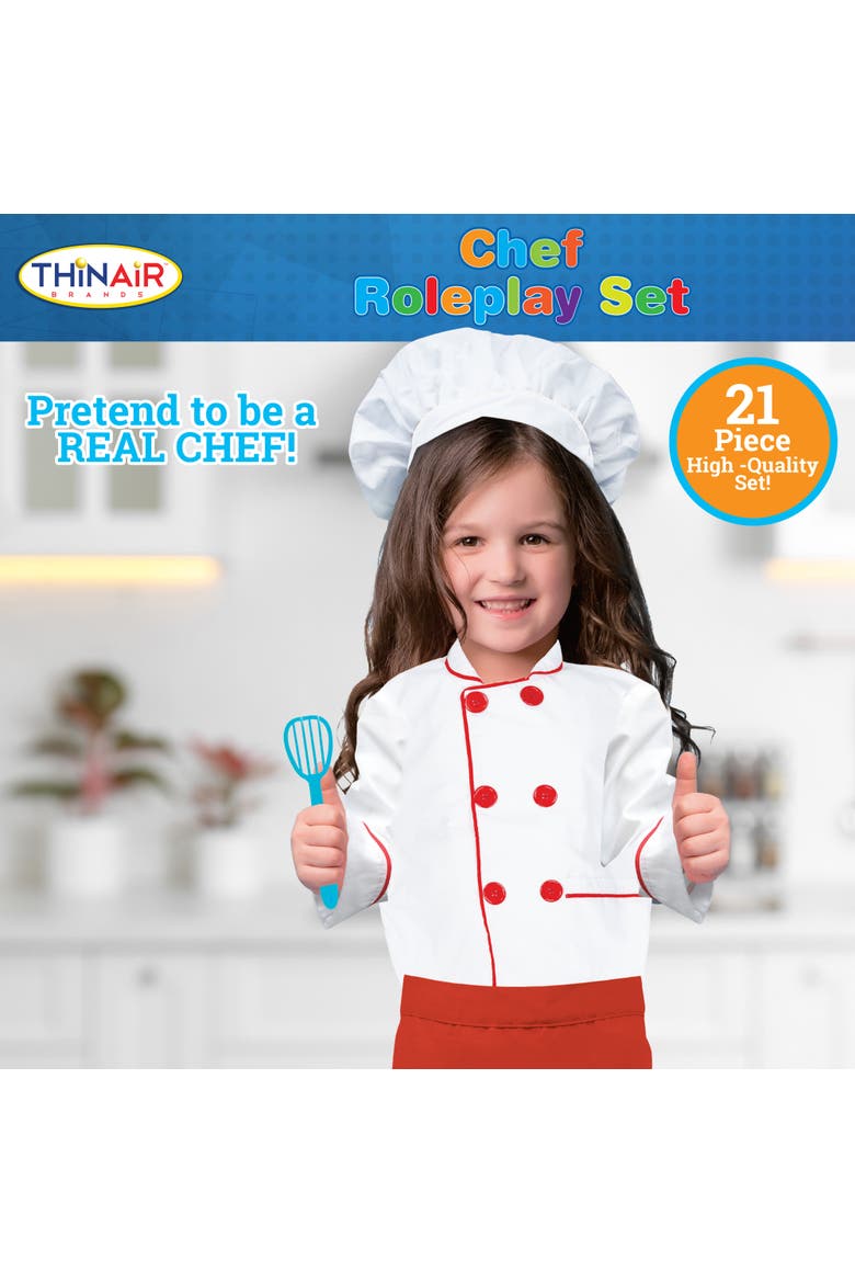 Chef Roleplay Set, 21 Pieces, Alternate, color, Multicolored