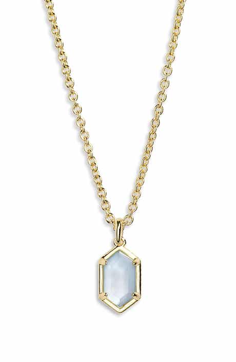 Hallie Short Pendant Chain Necklace