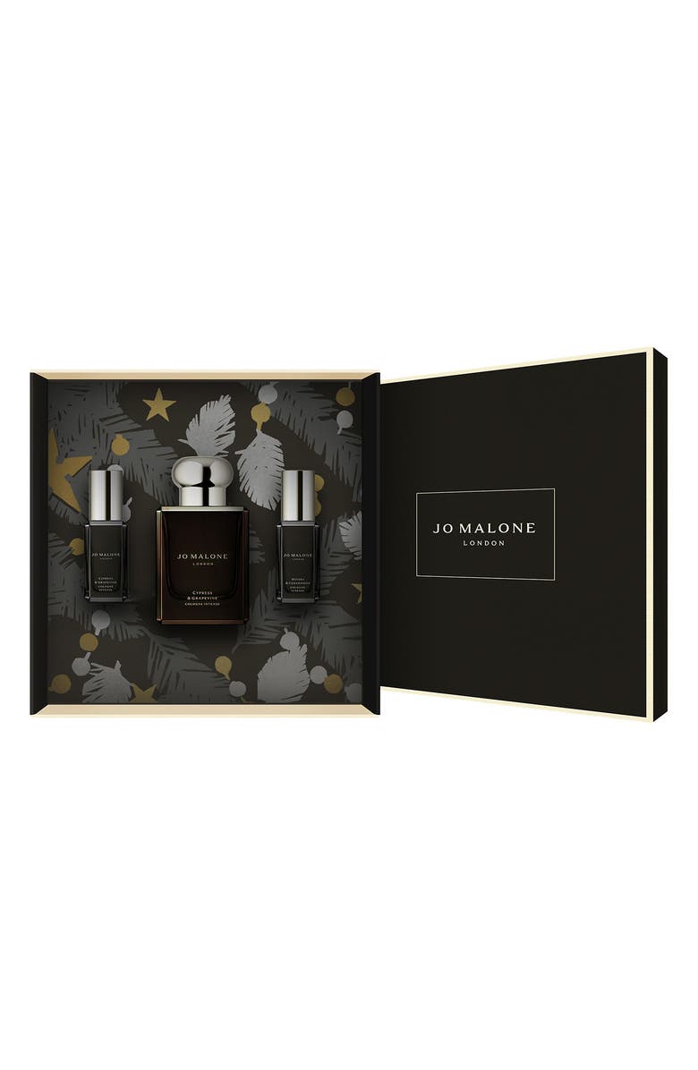 Jo Malone London<sup>™</sup> 3-Piece Men's Cologne Intense Gift Set Trio (Limited Edition) $208 Value, Main, color, 