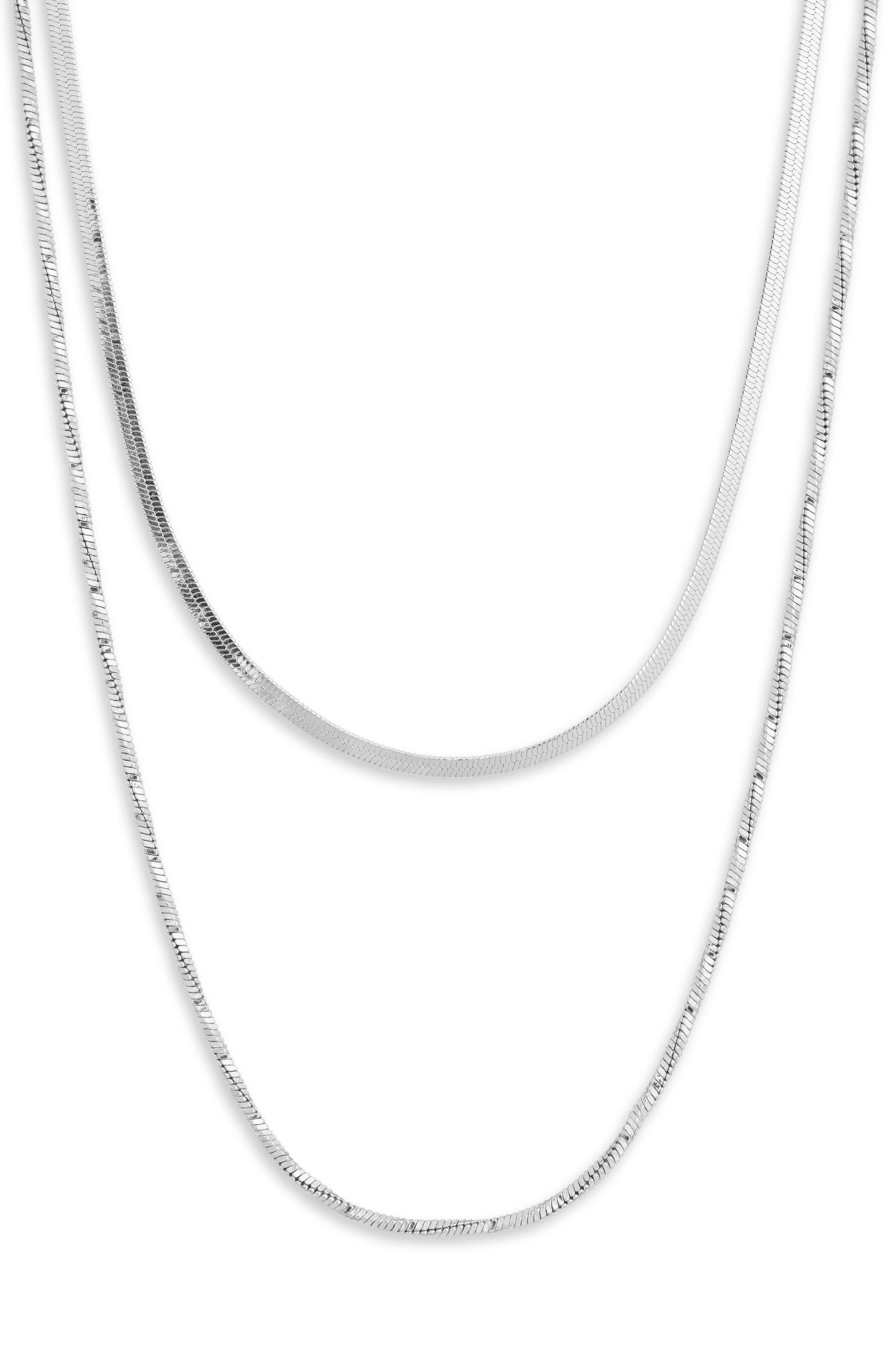 Demi-Fine Layered Chain Necklace