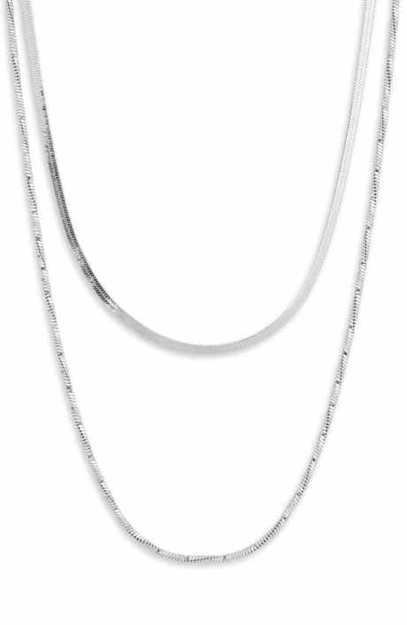 Demi-Fine Layered Chain Necklace