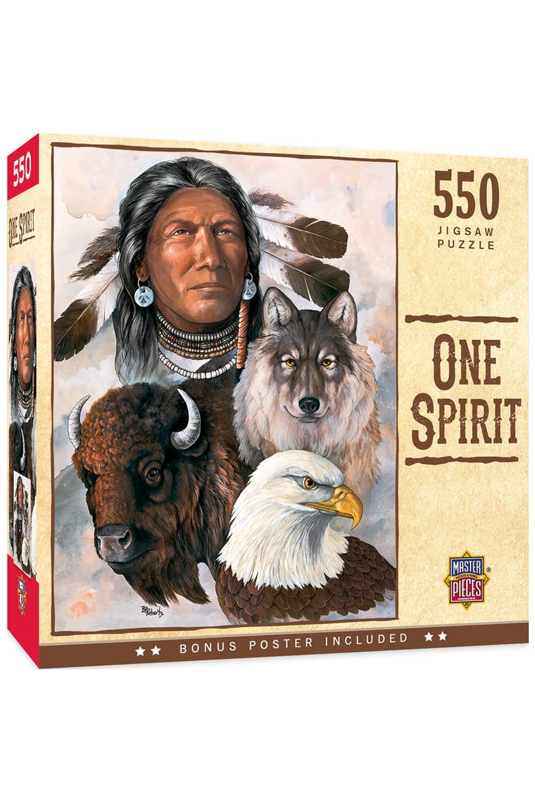 One Spirit 550 Piece Jigsaw Puzzle, Main, color, Multicolor