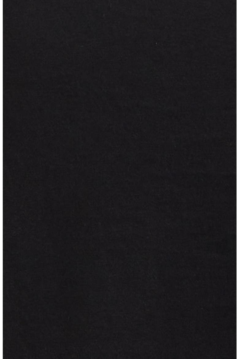 Logo Embroidered Cotton T-Shirt, Alternate, color, BLACK