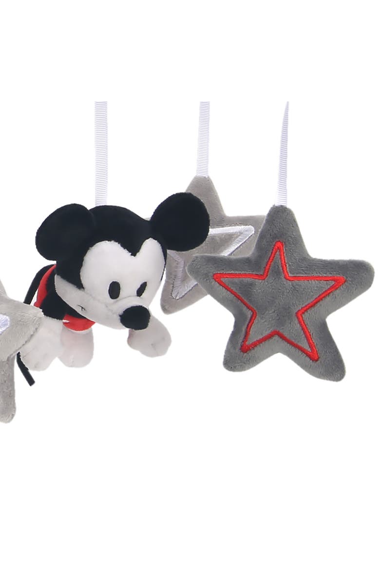 Lambs & Ivy Disney Baby Magical Mickey Mouse Musical Baby Crib Mobile, Alternate, color, Gray