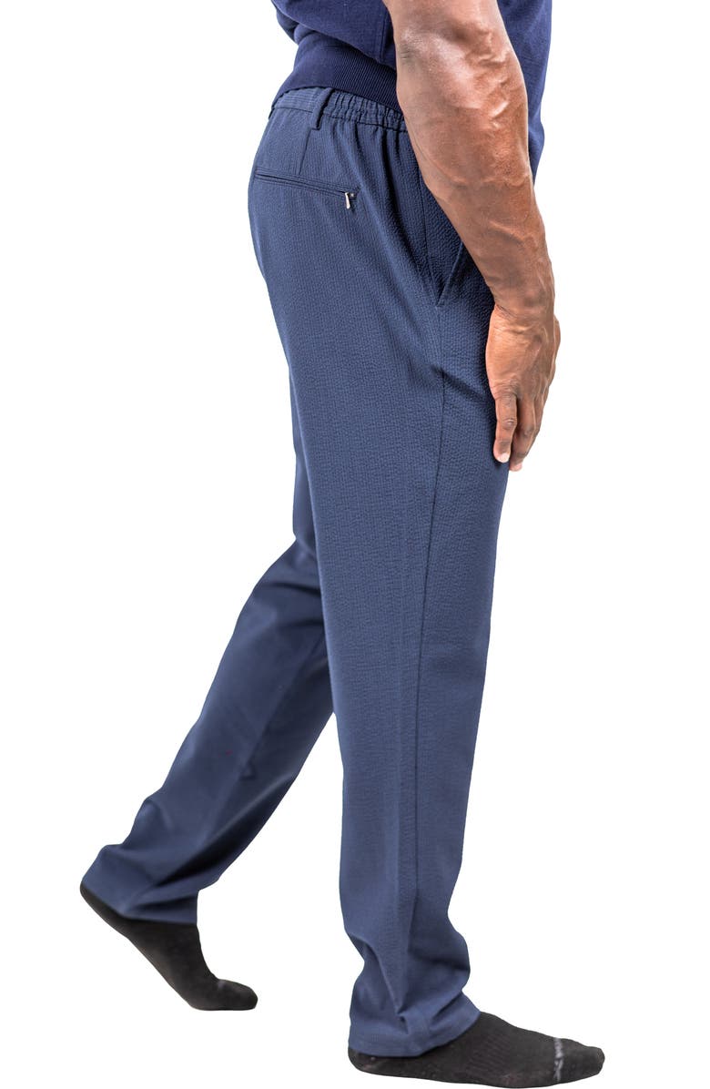 Maceoo Marthyr Tapered Leg Drawstring Pants, Alternate, color, Blue