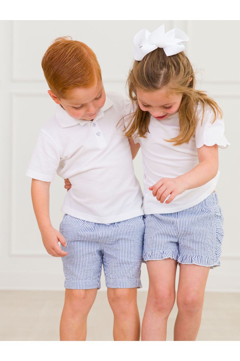 Boys Pull-on Shorts, Alternate, color, Classic Blue Seersucker