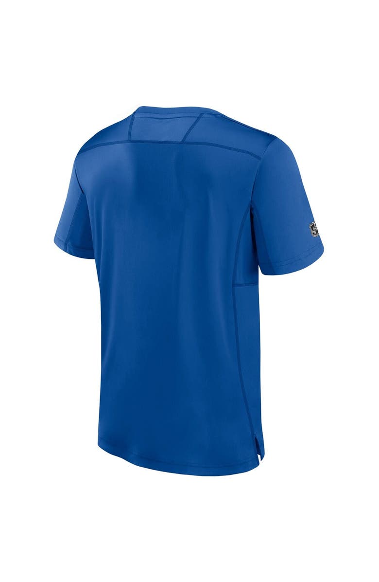 FANATICS Men's Fanatics  Blue Winnipeg Jets Authentic Pro Tech T-Shirt, Alternate, color, 