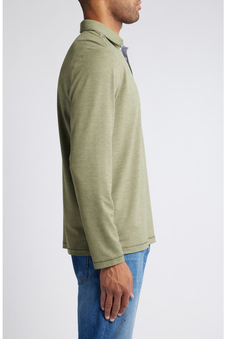 Coasta Vera Polo Shirt, Alternate, color, TEA LEAF