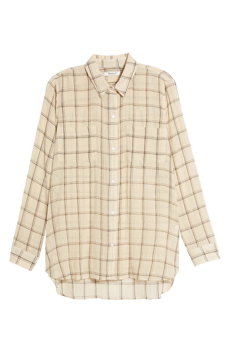Madewell Classic Ex-Boyfriend Shirt, Alternate, color, 