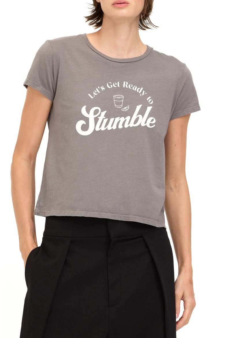 Ready to Stumble Graphic T-Shirt, Main, color, SLATE