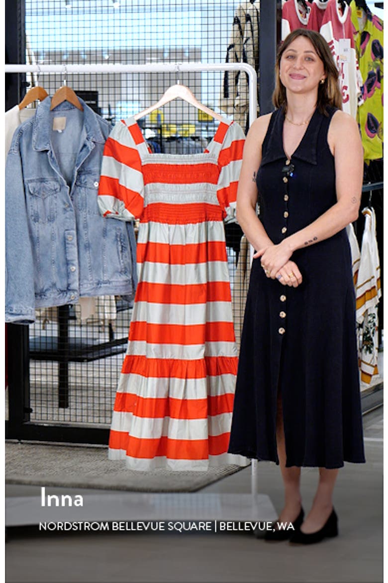 Ruby Bold Stripe Maxi Dress video