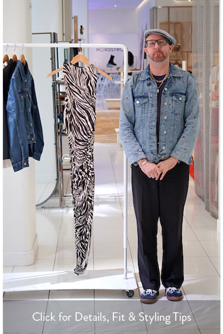 Zebra Stripe Asymmetric Dress video