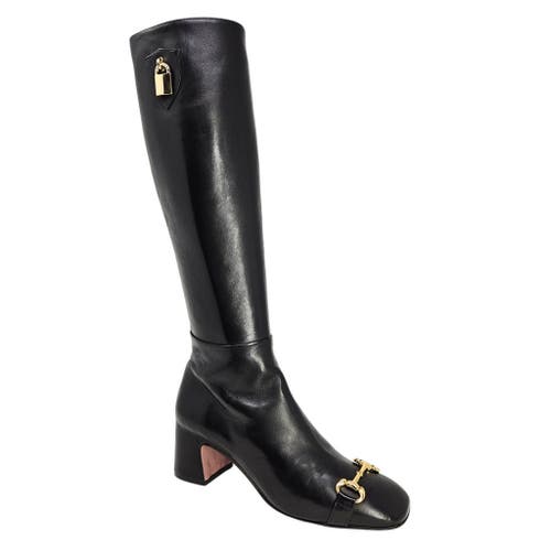 Madison Maison Tall Lock Boot In Black