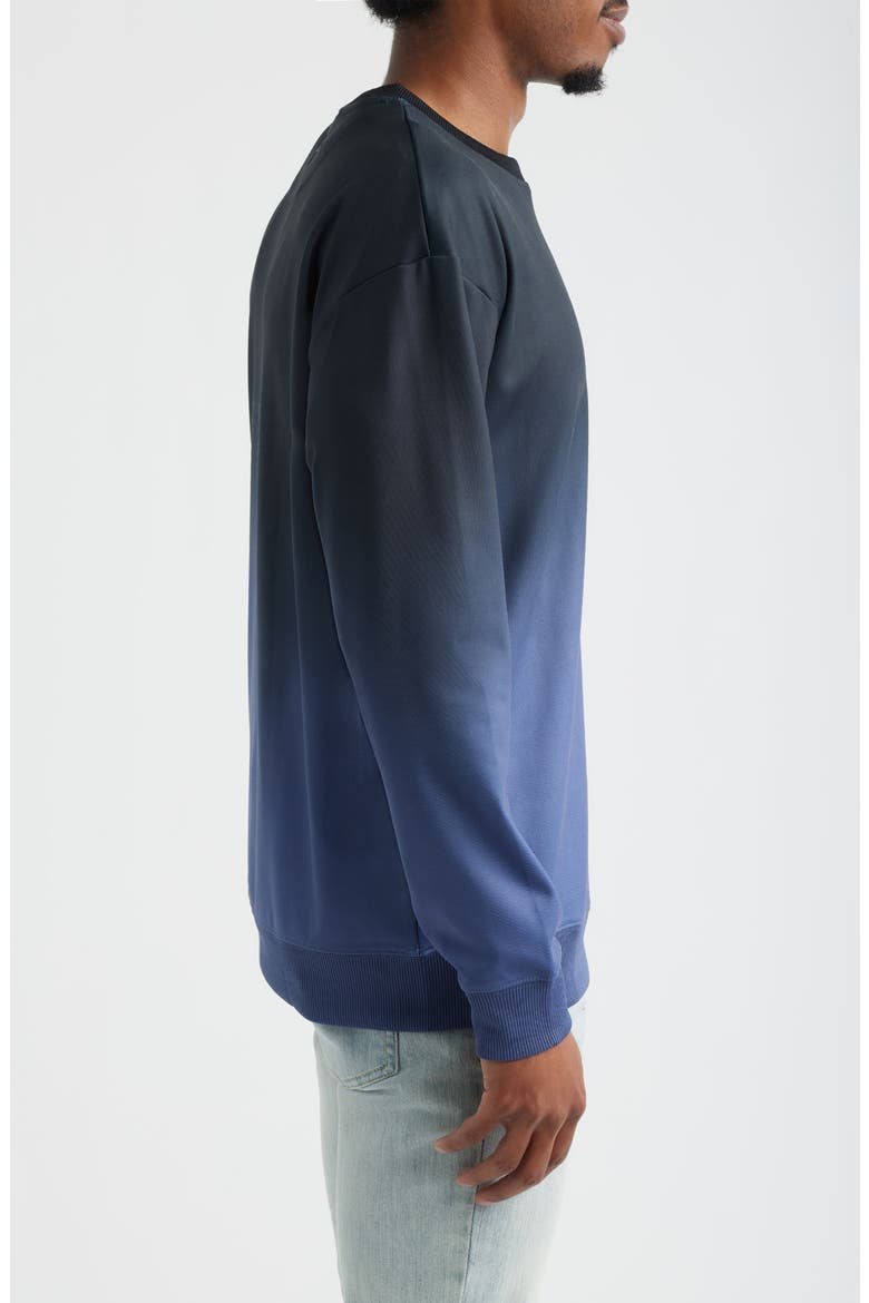 Tempo Faded Crewneck Sweatshirt - Arman Tsarukyan Edition, Alternate, color, BLACK FADE