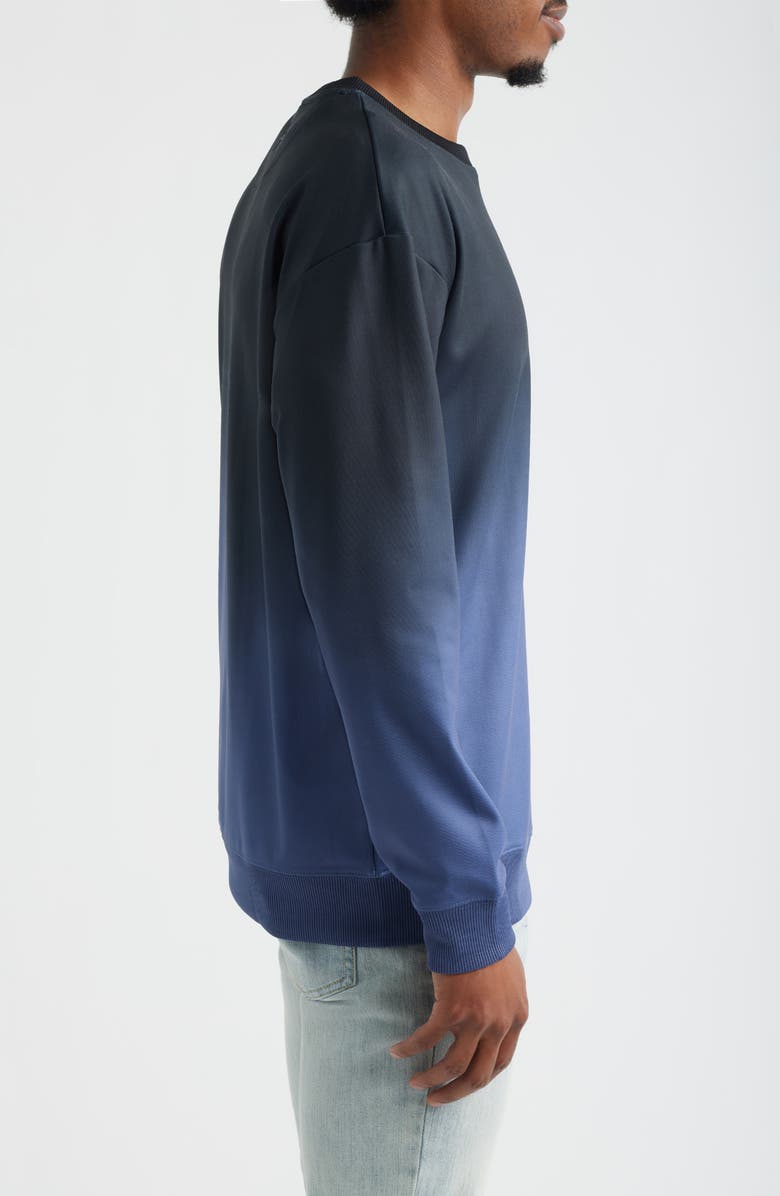 SANTO STUDIO Tempo Faded Crewneck Sweatshirt - Arman Tsarukyan Edition, Alternate, color, Black Fade