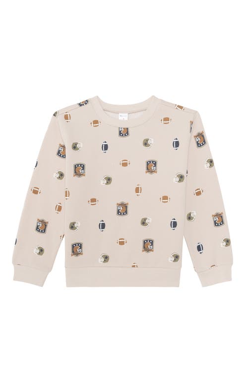 Petit Lem Kids' Sweatshirt & Joggers Set In Neutral