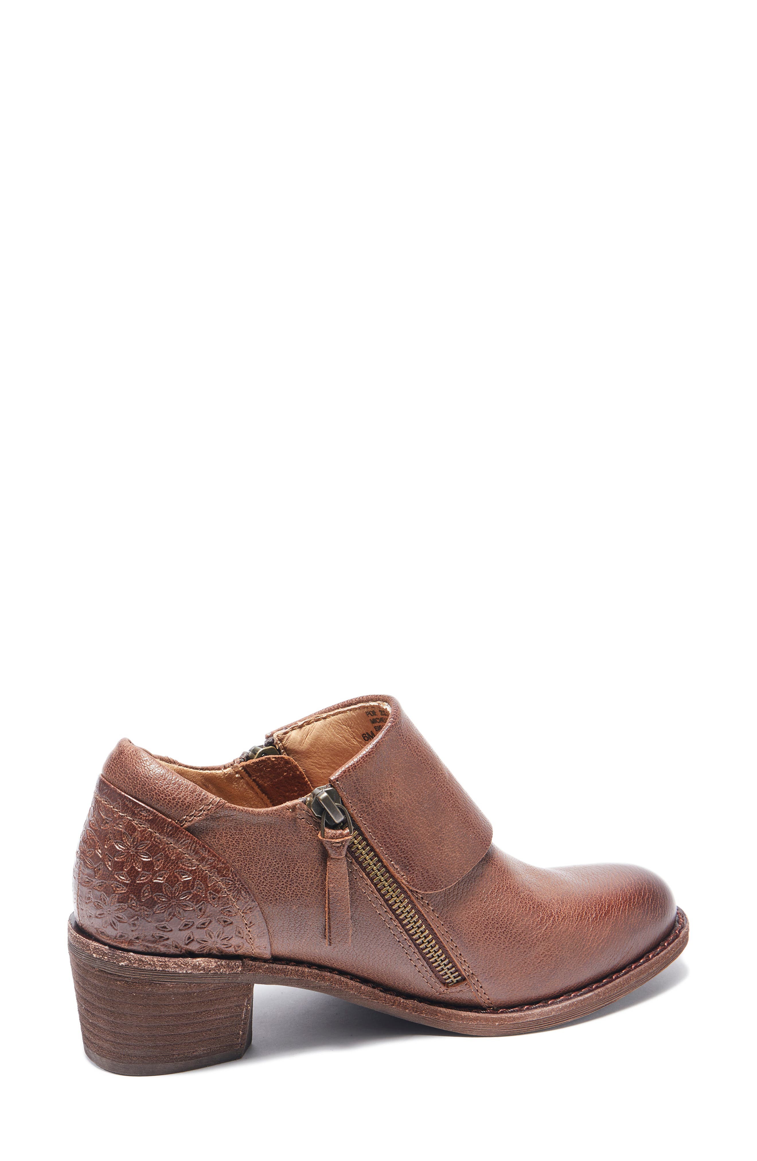 Michelle Ankle Boot, Alternate, color, DARK BROWN