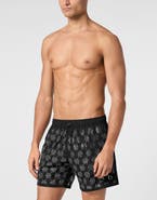 PHILIPP PLEIN Beachwear Short Trousers Crystal Men