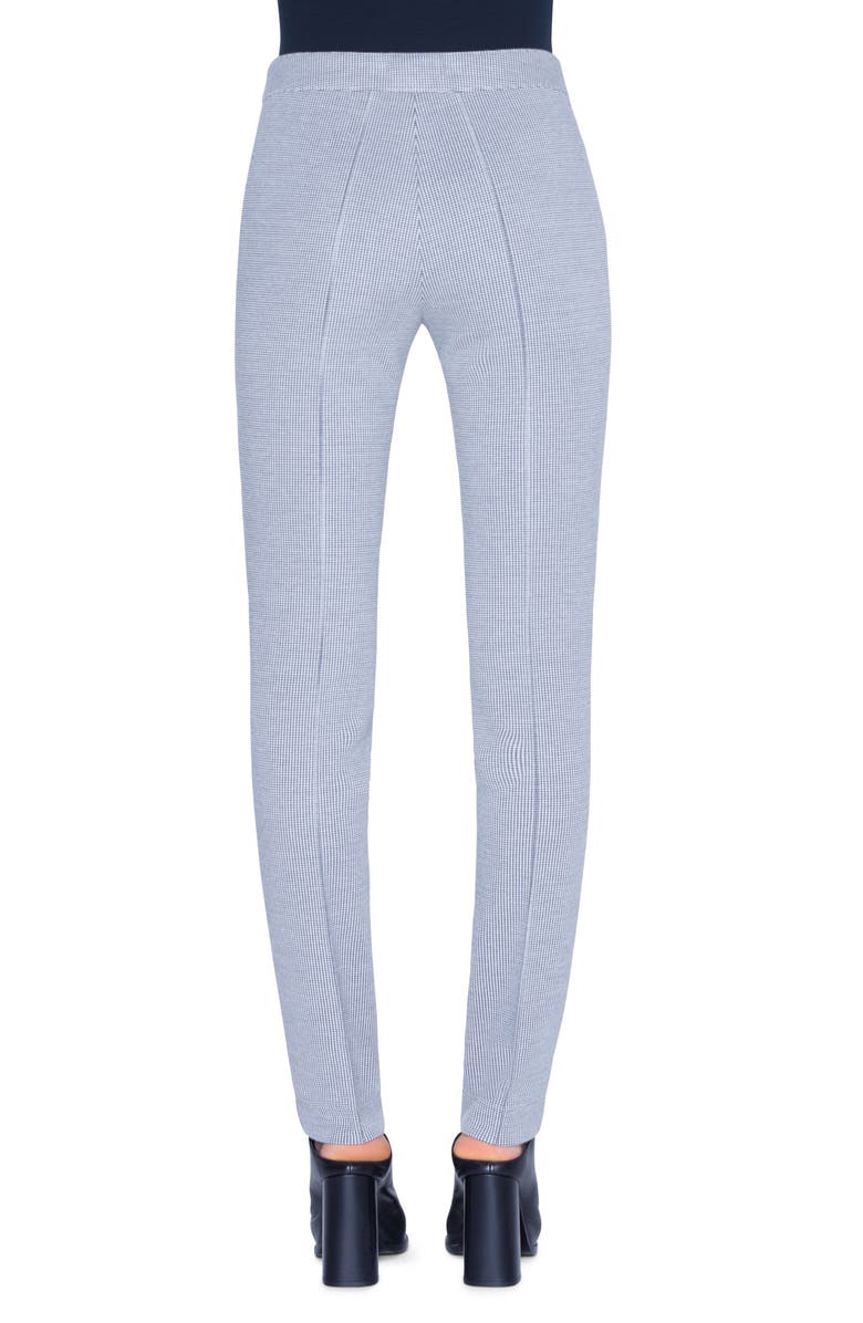 Akris punto Mara Houndstooth Jersey Pants, Alternate, color, 