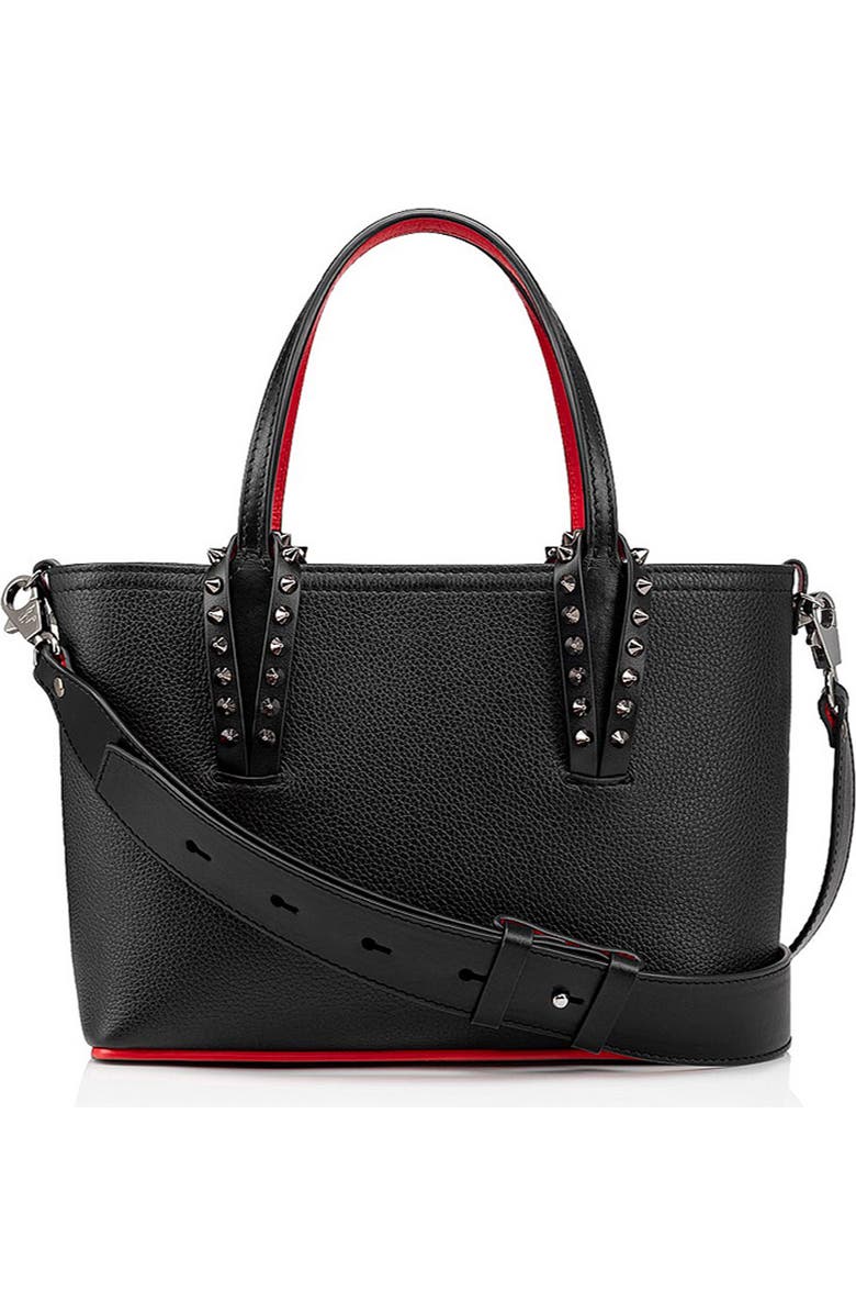 Christian Louboutin Mini Cabata Empire Calfskin Tote, Alternate, color,