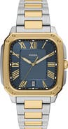 Fossil Crosby Two-Tone Bracelet Watch, 44mm